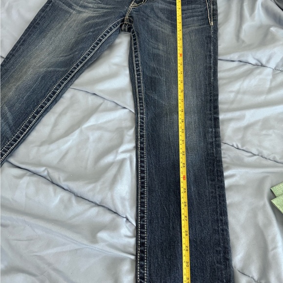 Miss Me Blue Skinny Jeans - Picture 5 of 7